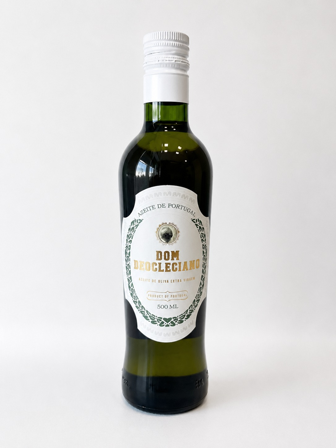 Garrafa de azeite de oliva extra virgem Dom Deocleciano 500 ml