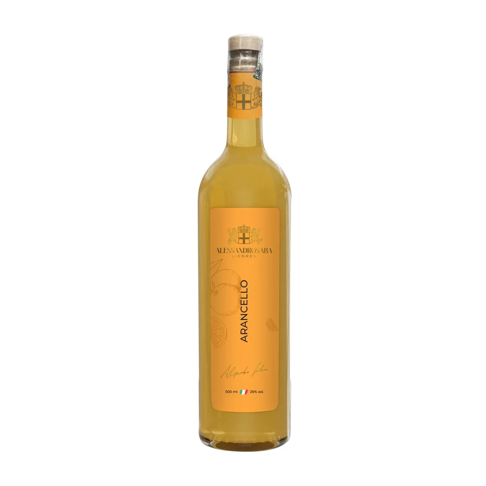 Garrafa de Arancello Alessandro Saba 500 ml