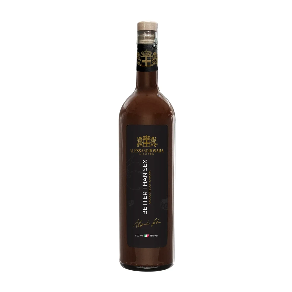 Garrafa de licor Better Than Sex Alessandro Saba 500 ml