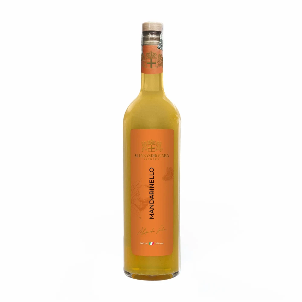 Garrafa de Mandarinello Alessandro Saba 500 ml